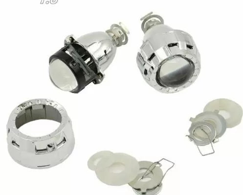 Биксенон лупи за вграждане MORIMOTO MINI 2" - с кръгли капачки