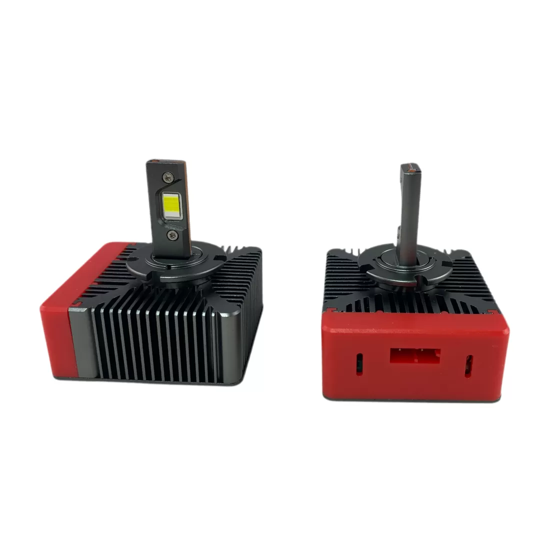 Лед крушки - Led система D5S за подмяна на фабричен ксенон - 20000 Лумена 40W - Canbus 6000K - 300% повече светлина