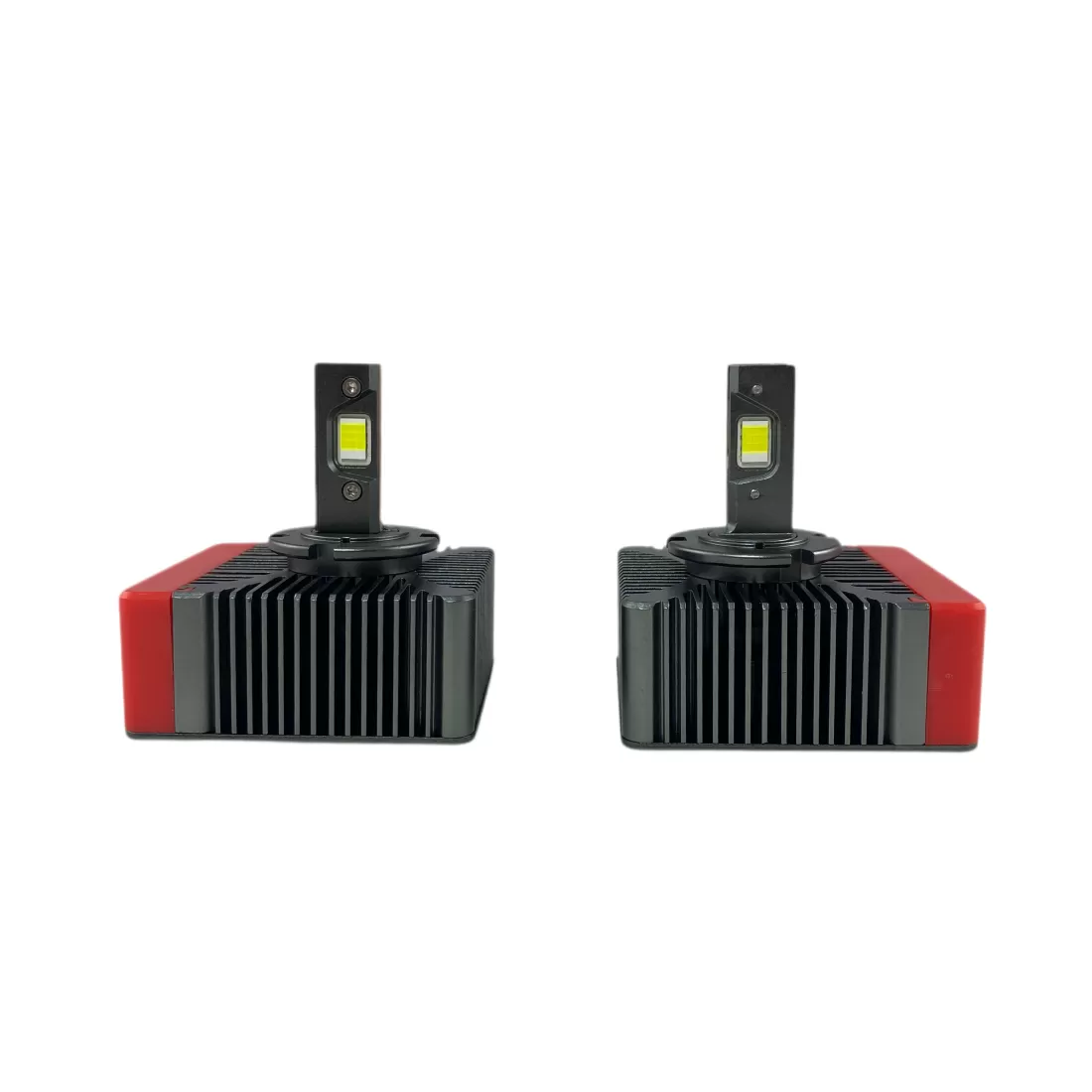 Лед крушки - Led система D5S за подмяна на фабричен ксенон - 20000 Лумена 40W - Canbus 6000K - 300% повече светлина