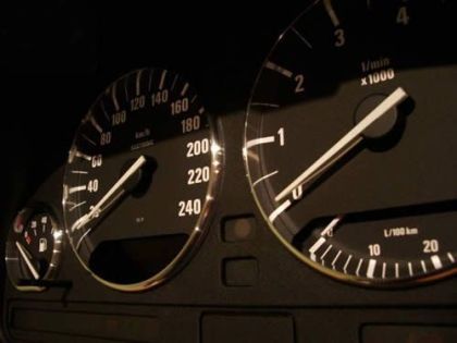 Рингове за табло за BMW E34 (85-95) - хром - View 2