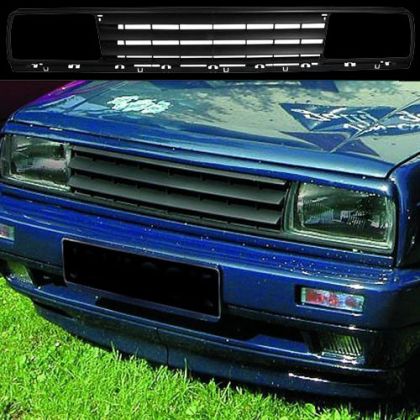 Решетка без емблема JETTA II (1984-1992) - черна - View 2