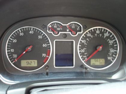 Рингове за табло за VW Golf 4 / Passat B5 / Bora - хром - View 2