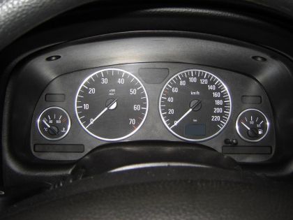 Рингове за табло за OPEL ASTRA G / ZAFIRA A (1998-2005) - хром - View 2