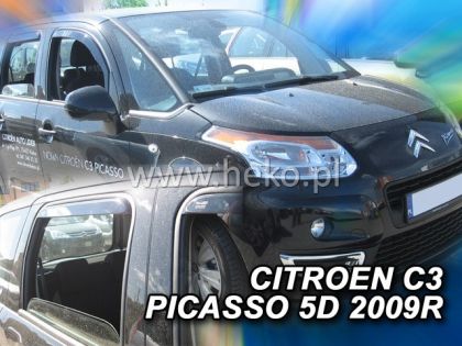 Ветробрани за CITROEN C3 Picasso (2009+) 5 врати - 4бр. предни и задни - View 2