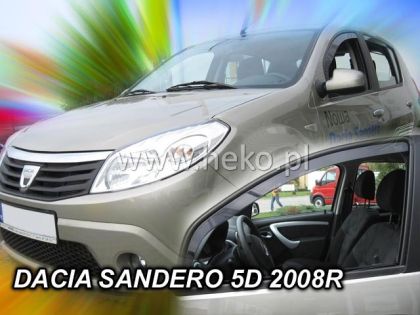 Ветробрани за DACIA SANDERO / STEPWAY I (2008-2012) 5 врати - 2бр. предни - View 2