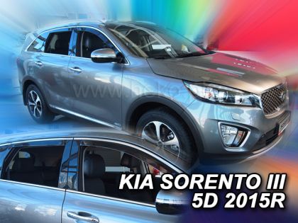 Ветробрани за KIA SORENTO (2015+) 5 врати - 4бр. предни и задни - View 2