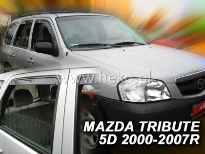 Ветробрани за MAZDA TRIBUTE (2000-2007) 5 врати - 4бр. предни и задни - View 2