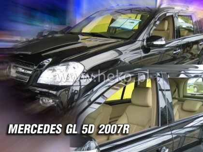 Ветробрани за MERCEDES GL / GLS X166 (2013+) 5 врати - 4бр. предни и задни - View 2