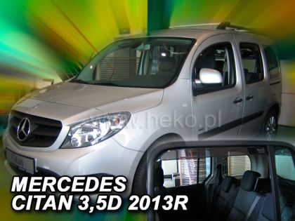 Ветробрани за MERCEDES CITAN W415 (2012+) 3/5 врати - 4бр. предни и задни - View 2