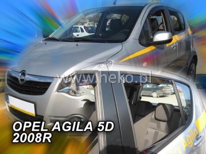Ветробрани за OPEL AGILA (2008+) 5 врати - 4бр. предни и задни - View 2