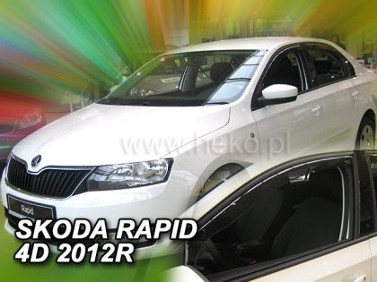 Ветробрани за SKODA RAPID / SPACEBACK (2012+) 2бр. предни - View 2