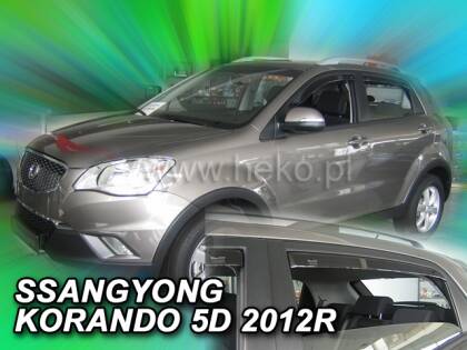 Ветробрани за SSANGYONG KYRON (2006+) 5 врати - 4бр. предни и задни - View 2
