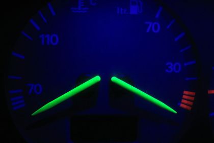 Флуорисцентна (светеща) боя за стрелки Оранжева - View 3