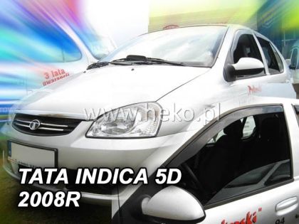 Ветробрани за TATA INDICA V2 (2007+) INDIGO (2002+) 5 врати - 2бр. предни - View 2