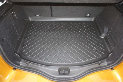 Гумирана стелка за багажник за Renault Scenic IV (2016+) 5 seats; on adjustable boot floor in upper - View 2
