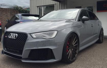 Предна броня за Audi A3 (2012-2015) - RS3 Дизайн без парктроник - View 3