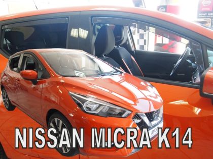 Ветробрани за NISSAN MICRA К-14 (2017+) 5 врати - 4бр. предни и задни - View 2