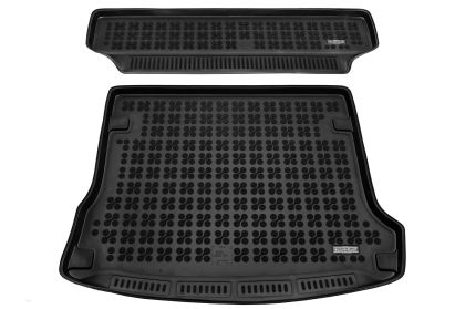 Гумена стелка за багажник за Dacia Logan I MCV (2006 - 2013) / Wagon set - 2 pcs - Rezaw Plast