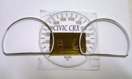 Рингове за таблото HONDA CIVIC / CRX до 1991г. - View 2