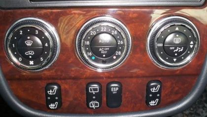 Рингове за копчетата на парното Mercedes ML (98-05) - View 2
