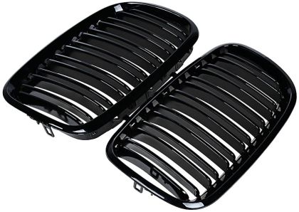 Решетки за BMW X5 E70 / X6 E71 (2007+) - Piano design - View 3