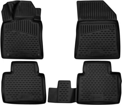 3D Гумени стелки за PEUGEOT 508 (2018+) sedan 4 pcs.