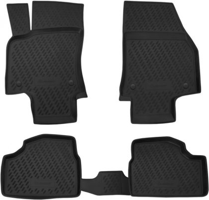 3D Гумени стелки за OPEL Astra H (2004-2009) - 4 pcs.