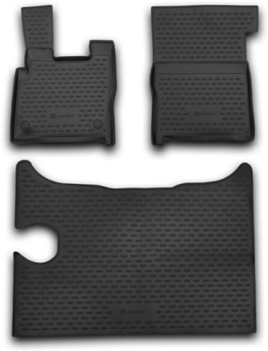 3D Гумени стелки за VW Amarok (2010-2020) - 2 pcs.