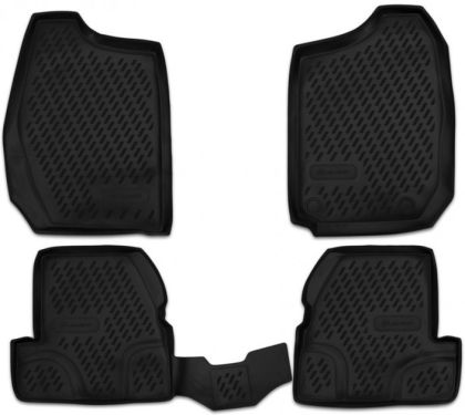 3D Гумени стелки за SUZUKI Jimny (2001-2018) 4pcs.