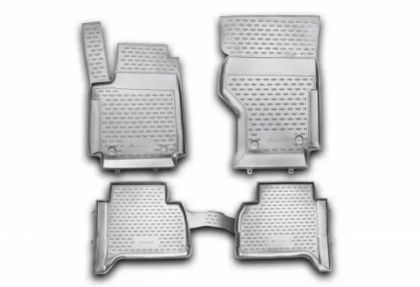 3D Гумени стелки за VW Amarok (2010-2020) - 4 pcs.