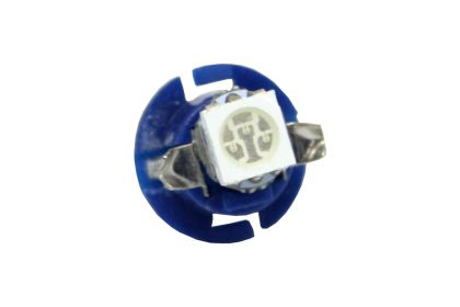 Диодна крушка тип B8.4D 12V / 2W с 1smd 5050 - синя - View 2
