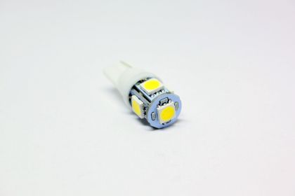 Лед крушки тип T10 с 5 SMD диода 5000K - View 2