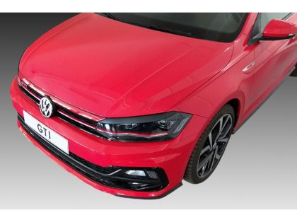 Вежди за фаровете за Polo MK6 (2018+) - черни - View 2