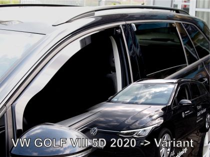 Ветробрани за Vw Golf VIII Variant (2020+) combi - 4бр. предни и задни - View 2