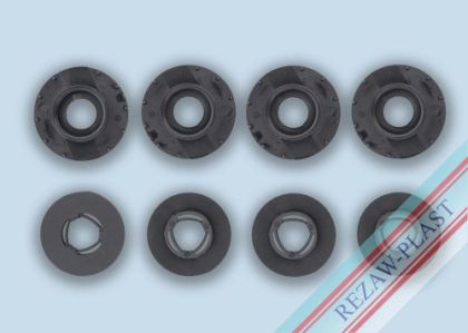 Щипки за прикрепяне на стелки към пода Rezaw-Plast за CITROEN, PEUGEOT - 4бр. за 2 стелки - View 2