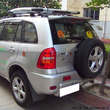 Спойлер антикрило за Toyota RAV4 (2001-2007) - черен гланц - View 2
