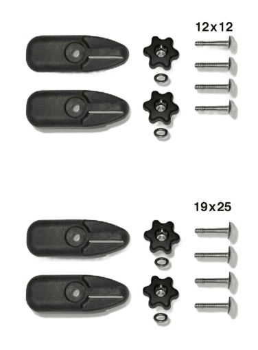 Части - Крепежи за автобокс Т-болтове к-т 12x12 + 19x25