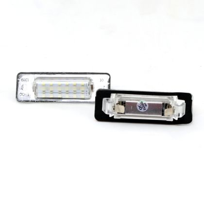 Плафони за задния номер за Mercedes W210 / W202 - диодни, 86x28 mm - View 2