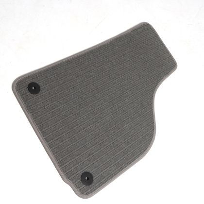 Мокетни стелки за Vw Golf 5 / Golf 6 / Jetta (2005-2011) сиви с кръгли щипки - View 3