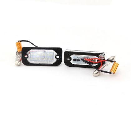 Плафони за осветление на задния номер за Mercedes W208 / W209 CLK, 61x28 mm - View 2