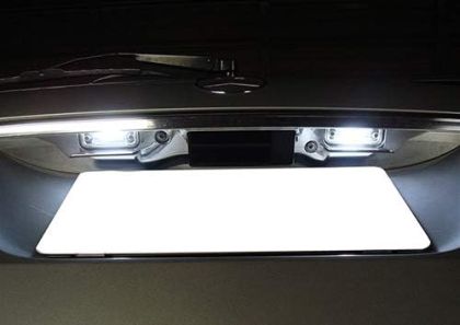 Плафони за осветление на задния номер за Mercedes W163 / W164 ML (1998-2008) / W251 R-CLASS, 72x26 m - View 3