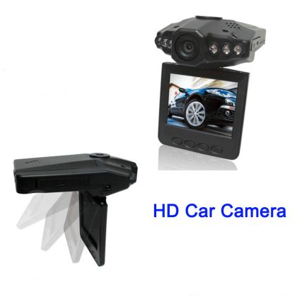 Видеорегистратор 720P  с 2" LCD дисплей и презареждаща се батерия - View 2