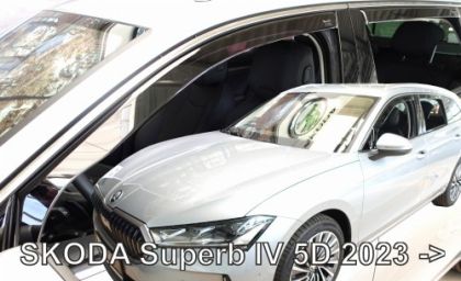 Ветробрани за Skoda Superb (2023+) combi - 4бр. предни и задни - View 2