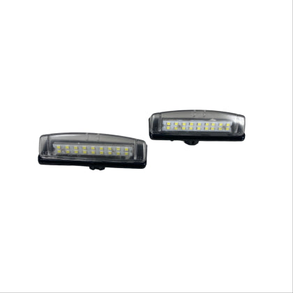Плафони за осветление на задния номер за Toyota Camry (2006+) / Avensis Verso / Prius (2001+) / Lexus LS/GS/RX 200/300/430 / Mitsubishi Colt (2003+)
