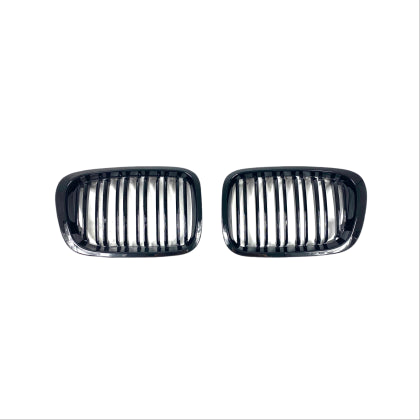 Решетки за BMW E46 sedan, combi (1998-2001) / compact (2001-2005) - с двойни ребра M3
