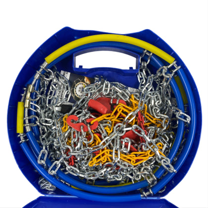 Метални вериги за сняг 12mm. кръстосана плетка - размер 60 за 13", 14", 15" - 2бр.