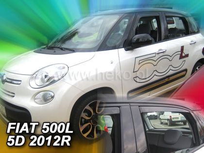 Ветробрани за FIAT 500 L (2012+) 5 врати - 4бр. предни и задни - View 2