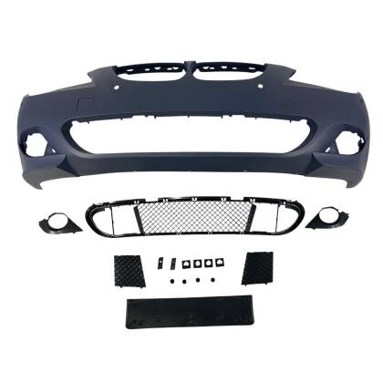 BODY KIT за BMW E60 седан (2003-2011) без парктроник и (2007-2011) с парктроник 18mm - M-Tech пакет - View 3