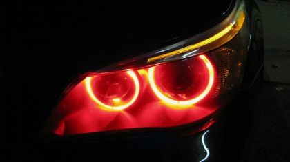 5W Лед крушки за ангелски очи за BMW E39 / E60 / E53 X5 / E65 / E87 / E63  - червен цвят - View 3