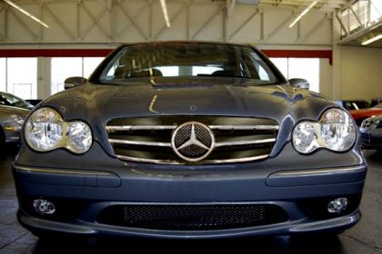 Решетка за Mercedes W203 (00-07) sedan - CL look черна - View 2